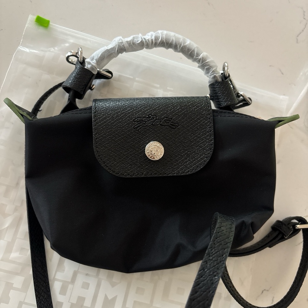 Mini black handbag